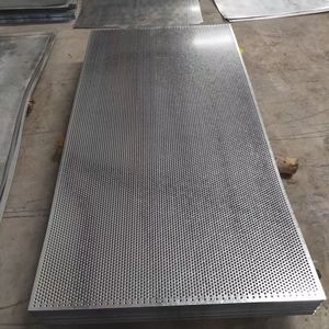 Microporous Perforated Metal Filter Plate with Custom Drawing