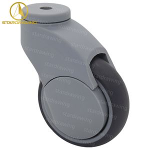 Stardrawing 3/4/5inch 75/100/125mm Hollow Kingpin Medical Bed Caster Wheel Hospital Furniture Caster