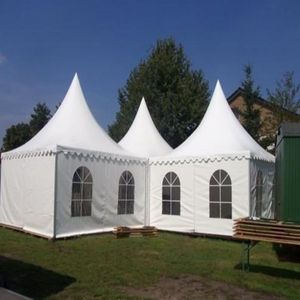 Aluminum Alloy Structure White PVC Canopy Marquee Pagoda Party Event Tent
