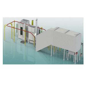 Ailin Electrostatic Automatic Powder Coating Line/ Powder Coating Plant
