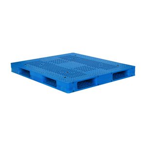 Heavy Duty Double-Sided Euro Pallet Food Grade HDPE Plastic White Color 4-Way Entry Double Faced Style