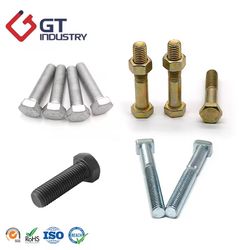 OEM High Precision DIN931 DIN933 Carbon Steel and Alloy Steel Hex Bolts