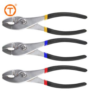 High Quality 6 Inch 8 Inch Carbon Steel Holding Hand Tools Pipe Installation Slip Joint Pliers with Rubber Grip Handle