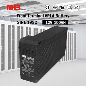Mhb Lead Acid 12V 100ah Front Terminal Industrial Battery for UPS, EPS, Telecom
