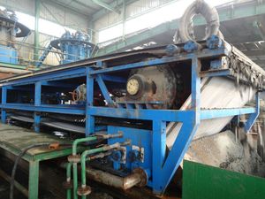 Continuous Horizontal Vacuum Belt Small Filter Press Sludge Compression