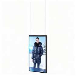 Premium 4K Advertising Display 3000CD Brightness Digital Signage and Displays Indoor for Shop Window Wall-Mount Advertising LCD Screen