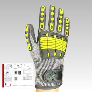 PPE Anti Cut Work Gloves Cut Resistant Safety Gloves
