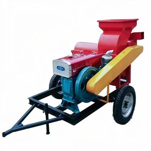Heavy Duty Corn Shelling Machine Trailer Model 15-20HP Diesel Maize Thresher/Sheller