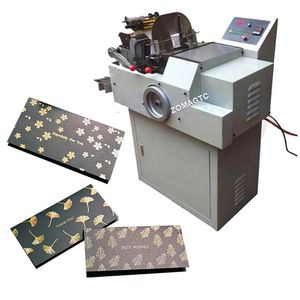 High Speed Hot Foil Stamping PVC Business Card Printing Machine