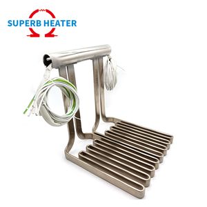 7000W Stainless Steel Heating Element for 304 Food-Grade Tube Heater for Industrial Frying & Cooking Systems