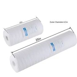 PP Cotton Yarn Wound String Filter Cartridge 10inch