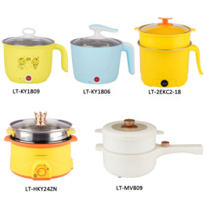 Household Item Mini Electric Stainless Steel Non Stick Automatic Electric Cooker Pot Electric Skillet Rice Cooker Hot Pot