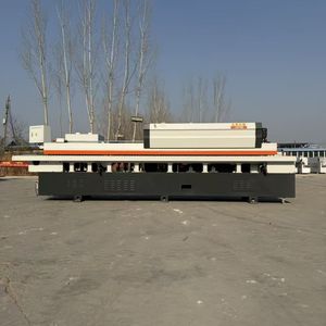 Fully Automatic Double-Pass Pre-Milling and Edge-Fitting Machine