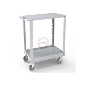 Heavy-Duty ESD Cart with Ergonomic Handle for Safe Transport
