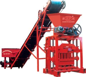 Qtj4-35 Hfb521m Concrete Block Machine Profitable Hollow Brick Making Machine Price Block Molding Machine for Small Business Opportunities