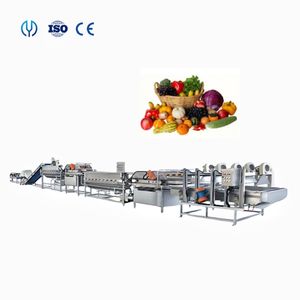 Industrial Fruit and Vegetable Processing Line French Fries Salad Making Machine