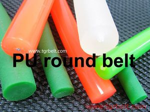 PU Round Smooth/Rough Transmission Belt for Heavy Machinery Part Conveyor System