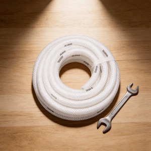 1/2" Flexible and Durable No Leaking Outdoor PVC Transparent Premium Garden Hose