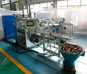 Rotary Labels Die Cutting Machine Barcode Sticker Paper Roll Scale Label Glassine Liner Die Cutting Slitting Rewinding Machine