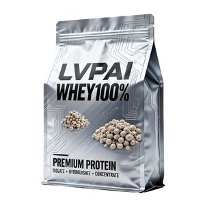 Premium Aluminum Foil Custom Printed Stand up Large Capacity Protein Powder Bag