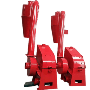High-Efficiency Biomass Log Crusher, Feed Grinder