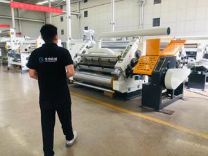 Qh Pack 280 Type Single Facer Corrugated Making Carton Machine