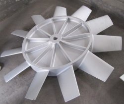 Aluminum Alloy Die Casting Axial Fan Impeller Blade