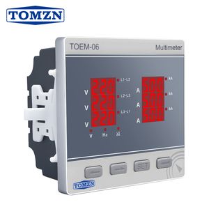 Advanced AC Voltage and Frequency Multimeter for Industrial Use