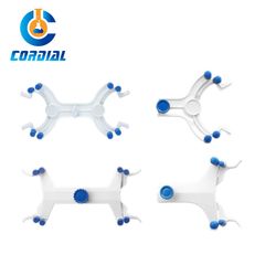 Cordial Lab Plastic and Alloy Burette Clamp with Double or Single Side for Lab Use