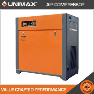 Low Noise Rotary Twin Screw 22kw 30HP Direct Drive Air Compressor