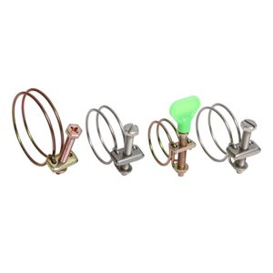 Stainless Steel Double Wire Dual Wire Two Wire Screw Clamp, Lightweight and Reusable Hose Fastening Solution