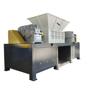 Industrial Double Shaft Shredder Crusher Machine for Metal/Plastic/Tire/Rubber/Wooden Recycling Machine