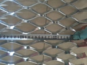 Tec-Sieve Expanded Metal Mesh in Galvanized Finish