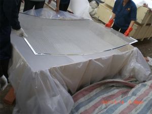 TEC-SIEVE Stainless Steel Crimped Woven Wire Mesh from Tec-Sieve