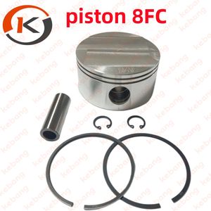 Refrigeration & Heat Exchange Semi Hermetic Compressor Parts 82mm Piston with Ring Pin Lock 8FC