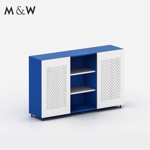M&W Wholesale Office Furniture 2 Swing Door Steel Filing Storage Cabinet
