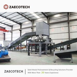 High Capacity Industrial Biomass Shredder for Stable and Long Term Biomass Processing