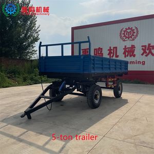 5-Ton Agricultural Trailer for All Terrain Transportation Climbing Vehicle Trailer