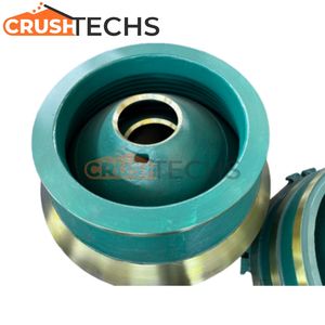 High Manganese Steel Casting Cone Crusher Concave Mantle Gyratory Crusher Spare Parts