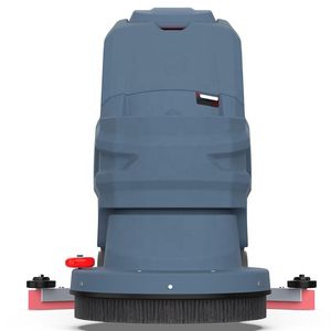 Lithium Battery Powered Electric Walk Behind Floor Scrubber Voltage 24V Cleaning Width 580mm Suction Motor 450W with New Design of 2025
