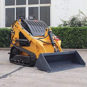 Crawler Gasoline Steel New Engine CE Certification Skid Steer Loader Mini Skid Steer Loader with Track