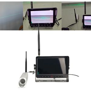 Industrial Wireless Forklift Camera System for Reach Truck Laser Tine Guides Camera