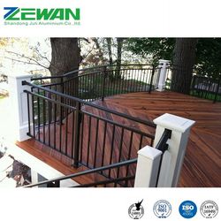 Aluminum Stair Railing Powder Coated Stair Handrail Aluminium Railing