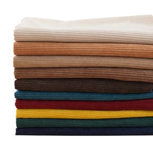 Supply Polyester Spandex Stretch Elastic Corduroy Fabric for Pants Jacket Coat