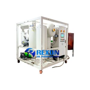 Online Vacuum Transformer Oil Filter Machine, Transformer Oil Regeneration System for Water, Gas, Impurities, and Acid Removal
