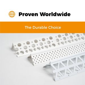 Lightweight White PVC Corner Bead for Wall Protection