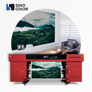 China Factory Direct Supply 2m 3.2m 2400dpi Embossy Effect Label Sticker Inkjet UV LED Lamp Printing Machine