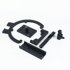 Precision Custom Rapid Prototyping CNC Machining Milled Aluminum Fixture Plate Turning Processing Parts
