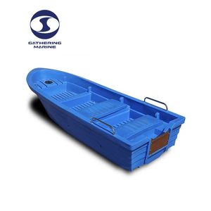5.3m 6.3m Blue LLDPE Plastic Sea Fishing Marine Boat with Outboard Motor