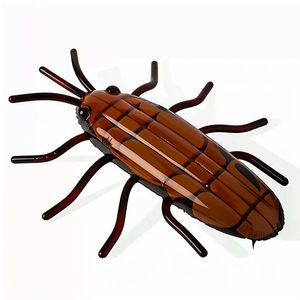 Relaxing Poolside Whimsical Floats for Adults PVC Inflatable Cockroach Swimming Pool Float